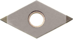 Kyocera - DNGA432 Grade KBN525 CBN Turning Insert - Uncoated, 55° Diamond, 1/2" Inscr Circle, 3/16" Thick, 1/32" Corner Radius - USA Tool & Supply