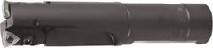 Kyocera - 3-1/8" Max Drill Depth, 2.56" Diam, Indexable Insert Drill - 2 Inserts, 1-1/2" Shank Diam, Whistle Notch Shank - USA Tool & Supply
