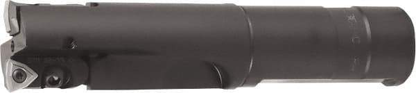 Kyocera - 6" Max Drill Depth, 0.285" Diam, Indexable Insert Drill - 2 Inserts, 2" Shank Diam, Whistle Notch Shank - USA Tool & Supply