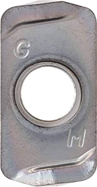 Kyocera - LOGU030310 GM Grade CA6535 Carbide Milling Insert - TiCN/Al2O3/TiN Finish, 3.96mm Thick - USA Tool & Supply