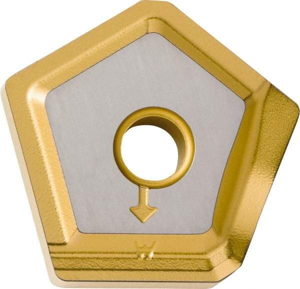 Kyocera - PNEG1106 W Grade CA420M Carbide Milling Insert - TiCN/Al2O3/TiN Finish, 6.35mm Thick - USA Tool & Supply