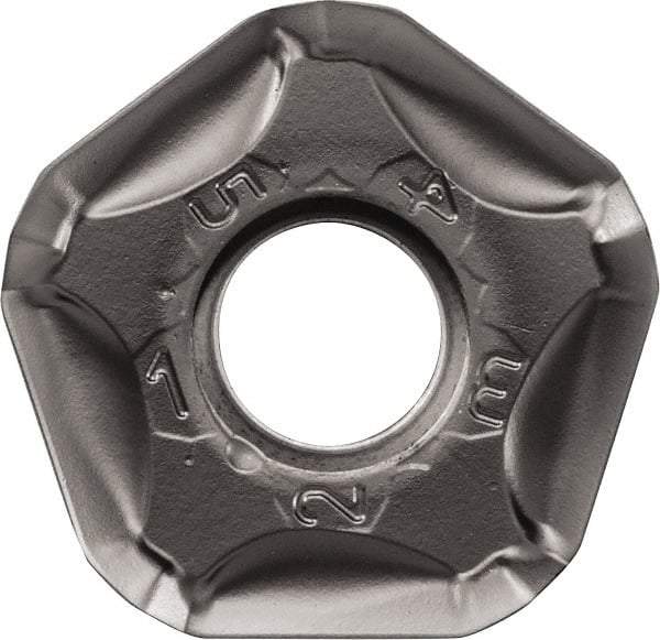 Kyocera - PNMU1205 GM Grade PR1510 Carbide Milling Insert - Megacoat Nano Finish, 5.56mm Thick - USA Tool & Supply