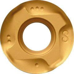 Kyocera - ROMU1605 SM Grade CA6535 Carbide Milling Insert - TiCN/Al2O3/TiN Finish, 5.48mm Thick - USA Tool & Supply