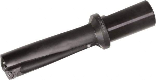 Kyocera - 5.62" Max Drill Depth, 1-7/8" Diam, Indexable Insert Drill - 4 Inserts, 1-1/2" Shank Diam, Whistle Notch Shank - USA Tool & Supply
