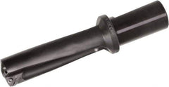 Kyocera - 5-1/4" Max Drill Depth, 1-3/4" Diam, Indexable Insert Drill - 4 Inserts, 1-1/2" Shank Diam, Whistle Notch Shank - USA Tool & Supply