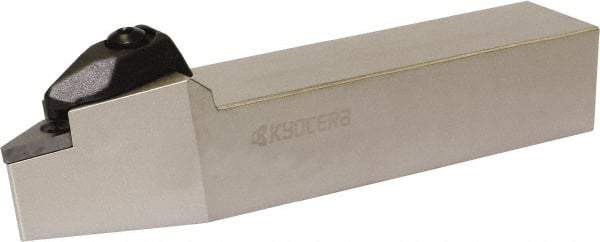 Kyocera - DVVN, Neutral Cut, 72.50° Lead Angle, 20mm Shank Height x 20mm Shank Width, Negative Rake Indexable Turning Toolholder - 125mm OAL, VN.. 33 Insert Compatibility, Series DVVN - USA Tool & Supply
