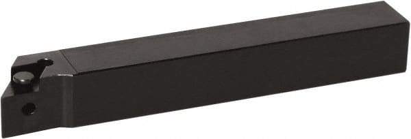 Kyocera - ADJC, Right Hand Cut, 93° Lead Angle, 10mm Shank Height x 10mm Shank Width, Neutral Rake Indexable Turning Toolholder - 120mm OAL, DC.. 325.. Insert Compatibility, Series ADJC - USA Tool & Supply