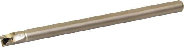 Kyocera - 12mm Min Bore Diam, 140mm OAL, 10mm Shank Diam, A-STLC-AE Indexable Boring Bar - 20mm Max Bore Depth, TCGT 215.., TCMT 215.. Insert, Screw Holding Method - USA Tool & Supply