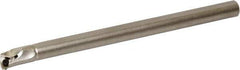 Kyocera - 0.77" Min Bore Diam, 8" OAL, 5/8" Shank Diam, S/A-SWUB(P)-AE Indexable Boring Bar - 1.181" Max Bore Depth, WPGT 32.., WPGW 32.., WPMT 32.., WPMW 32.. Insert, Screw Holding Method - USA Tool & Supply