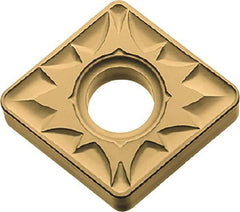 Kyocera - CNMG432 ZS Grade CA4515 Carbide Turning Insert - TiCN/Al2O3 Finish, 80° Diamond, 1/2" Inscr Circle, 3/16" Thick, 1/32" Corner Radius - USA Tool & Supply