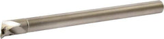 Kyocera - 1.18" Min Bore Diam, 10" OAL, 3/4" Shank Diam, A-SVPC(B)-AE Indexable Boring Bar - 1.575" Max Bore Depth, VBET 22.., VBGT 22.., VBGW 22.., VBMT 22.., VCGT 22.. Insert, Screw Holding Method - USA Tool & Supply