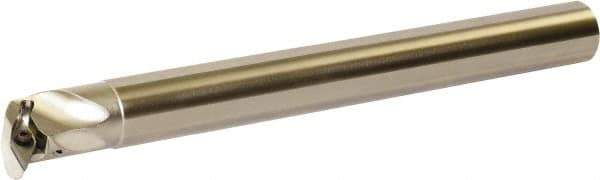 Kyocera - 1.24" Min Bore Diam, 12" OAL, 1" Shank Diam, A-SVPC(B)-AE Indexable Boring Bar - 2.008" Max Bore Depth, VBET 33.., VBGT 33.., VBGW 33.., VBMT 33.., VCGT 33.. Insert, Screw Holding Method - USA Tool & Supply