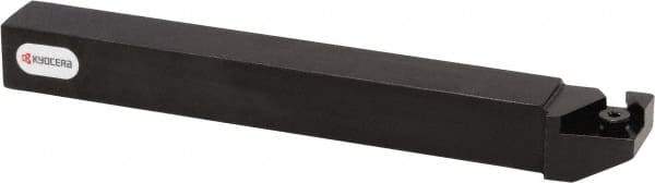 Kyocera - KTGF, External, Right Hand, 2.5mm Max Depth of Cut, 0.33 to 2.5mm Groove Width, Indexable Grooving Tool Holder - TGF32.. Insert Compatibility, 12mm Shank Height, 12mm Shank Width, 120mm OAL - USA Tool & Supply
