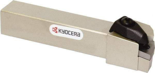 Kyocera - DWLN, Left Hand Cut, 95° Lead Angle, 3/4" Shank Height x 3/4" Shank Width, Negative Rake Indexable Turning Toolholder - 4-1/2" OAL, WN.. 33.. Insert Compatibility, Series DWLN - USA Tool & Supply