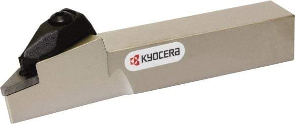 Kyocera - DVLN, Right Hand Cut, 95° Lead Angle, 25mm Shank Height x 25mm Shank Width, Negative Rake Indexable Turning Toolholder - 150mm OAL, VN.. 33 Insert Compatibility, Series DVLN - USA Tool & Supply