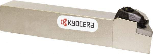 Kyocera - DDJN, Right Hand Cut, 93° Lead Angle, 25mm Shank Height x 25mm Shank Width, Negative Rake Indexable Turning Toolholder - 150mm OAL, DN.. 43.. Insert Compatibility, Series DDJN - USA Tool & Supply