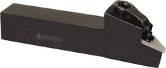 Kyocera - MVJN, Left Hand Cut, 93° Lead Angle, 3/4" Shank Height x 3/4" Shank Width, Negative Rake Indexable Turning Toolholder - 4-1/2" OAL, VN.. 33 Insert Compatibility, Series MVJN - USA Tool & Supply