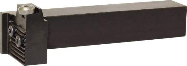 Kyocera - KGDS, External, Right Hand, 10.0076mm Max Depth of Cut, 2.9972mm Max Groove Width, Indexable Grooving Tool Holder - Multiple Insert Compatibility, 1" Shank Height, 1" Shank Width, 5.79" OAL - USA Tool & Supply