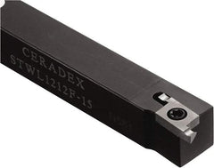Kyocera - STWL, External, Left Hand, 3mm Max Depth of Cut, Indexable Grooving Tool Holder - TWFGL.. Insert Compatibility, 20mm Shank Height, 20mm Shank Width, 125mm OAL - USA Tool & Supply