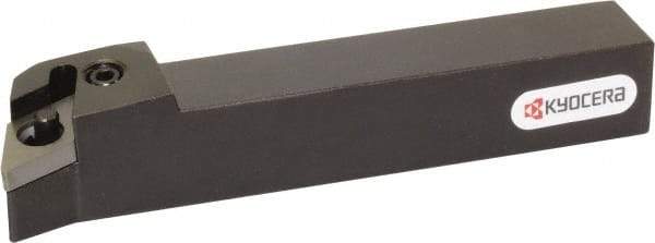 Kyocera - PDHN, Left Hand Cut, 107.50° Lead Angle, 25mm Shank Height x 25mm Shank Width, Negative Rake Indexable Turning Toolholder - 150mm OAL, DN.. 43.. Insert Compatibility, Series PDHN - USA Tool & Supply