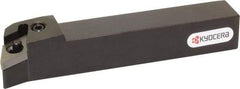 Kyocera - PDHN, Right Hand Cut, 107.50° Lead Angle, 20mm Shank Height x 20mm Shank Width, Negative Rake Indexable Turning Toolholder - 125mm OAL, DN.. 43.. Insert Compatibility, Series PDHN - USA Tool & Supply
