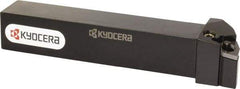 Kyocera - PWLN, Right Hand Cut, 95° Lead Angle, 25mm Shank Height x 25mm Shank Width, Negative Rake Indexable Turning Toolholder - 150mm OAL, WN.. 43.. Insert Compatibility, Series PWLN - USA Tool & Supply