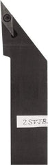 Kyocera - SVJB, Right Hand Cut, 93° Lead Angle, 12mm Shank Height x 12mm Shank Width, Neutral Rake Indexable Turning Toolholder - 150mm OAL, VB.. 22.., VC.. 22.. Insert Compatibility, Series SVJB - USA Tool & Supply
