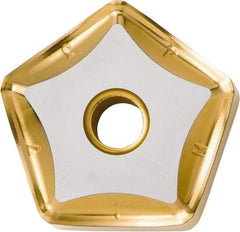 Kyocera - PNMG1106 GM Grade PR1510 Carbide Milling Insert - Megacoat Nano Finish, 6.35mm Thick - USA Tool & Supply