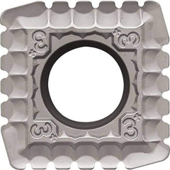 Kyocera - SPMT180616 NB3P Grade PR1210 Carbide Milling Insert - Megacoat Finish, 6.35mm Thick, 18mm Inscribed Circle - USA Tool & Supply