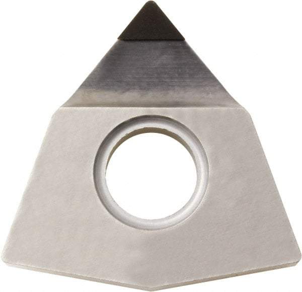 Kyocera - WNMM430.5 Grade KPD001 Polycrystalline Diamond (PCD) Turning Insert - Uncoated, 80° Trigon, 1/2" Inscr Circle, 3/16" Thick, 0.008" Corner Radius - USA Tool & Supply