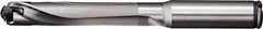 Kyocera - 57.5mm Max Drill Depth, 5xD, 11.49mm Diam, Indexable Insert Drill - 1 Insert, 12mm Shank Diam, Straight Shank - USA Tool & Supply