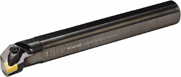 Kyocera - 32mm Min Bore Diam, 200mm OAL, 25mm Shank Diam, A-DCLN Indexable Boring Bar - 42mm Max Bore Depth, CN..G 1204.., CNGA 1204.., CNGG 1204.., CNMA 1204.., CNMG 1204.., CNMM 1204.. Insert, Screw Clamping Holding Method - USA Tool & Supply
