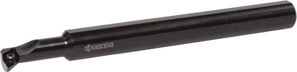 Kyocera - 3/4" Min Bore Diam, 8" OAL, 3/4" Shank Diam, S...SDUC Indexable Boring Bar - 1-1/2" Max Bore Depth, DCGT 325.., DCGW 325.., DCMT 325.., DCMW 325.. Insert, Screw Holding Method - USA Tool & Supply