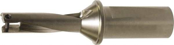 Kyocera - 1.732" Max Drill Depth, 12.5mm Diam, Indexable Insert Drill - 1 Insert, 3/4" Shank Diam, Flange Shank - USA Tool & Supply