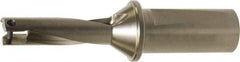 Kyocera - 1.732" Max Drill Depth, 12.5mm Diam, Indexable Insert Drill - 1 Insert, 3/4" Shank Diam, Flange Shank - USA Tool & Supply