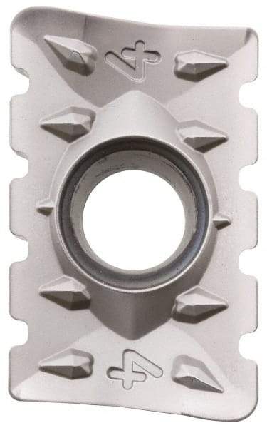 Kyocera - APMT250608 NB4 Grade PR1230 Carbide Milling Insert - Megacoat Finish, 6.35mm Thick, 0.8mm Corner Radius - USA Tool & Supply