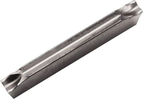 Kyocera - 1516GDM PF Grade PR1535, 1.5mm Cutting Width Carbide Grooving Insert - Neutral, 0.15mm Corner Radius, Megacoat Nano Finish - USA Tool & Supply