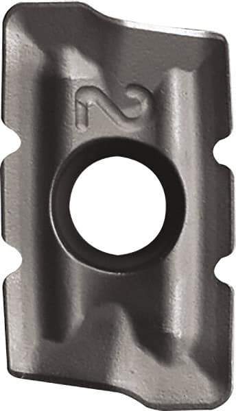 Kyocera - BDMT11T308 N2 Grade PR1210 Carbide Milling Insert - Megacoat Finish, 3.8mm Thick, 0.8mm Corner Radius - USA Tool & Supply