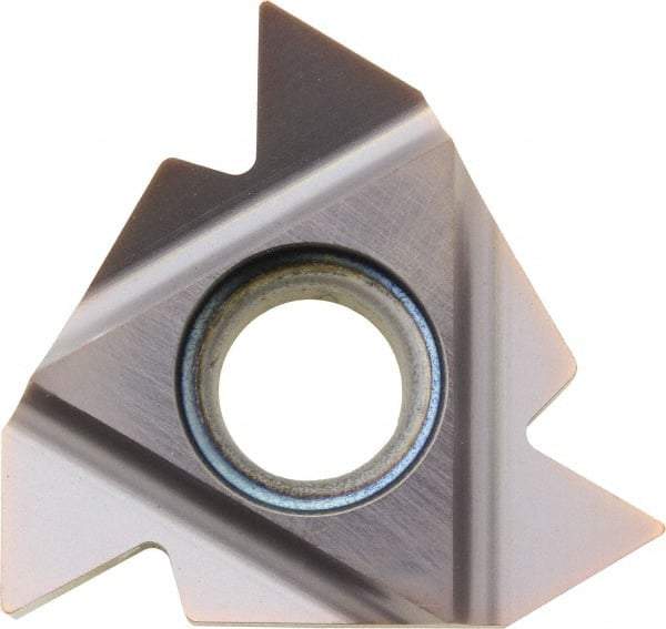 Kyocera - 22IR Internal Right Hand 7-5 Partial Profile 60° Laydown Threading Insert - Grade PR1115, TiAlN Coated Carbide, 12.7mm Inscribed Circle - USA Tool & Supply