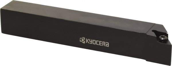 Kyocera - SDJC, Right Hand Cut, 93° Lead Angle, 12mm Shank Height x 16mm Shank Width, Neutral Rake Indexable Turning Toolholder - 120mm OAL, DC.. 325.. Insert Compatibility, Series SDJC - USA Tool & Supply