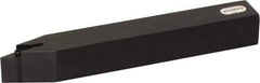 Kyocera - SVVB, Neutral Cut, 72.50° Lead Angle, 1/2" Shank Height x 1/2" Shank Width, Neutral Rake Indexable Turning Toolholder - 120.65mm OAL, VB.., VC.. Insert Compatibility, Series SVVB - USA Tool & Supply