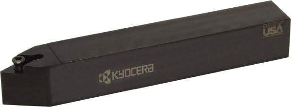 Kyocera - SDNC, Neutral Cut, 63° Lead Angle, 3/4" Shank Height x 3/4" Shank Width, Neutral Rake Indexable Turning Toolholder - 5" OAL, DC.. Insert Compatibility, Series SDNC - USA Tool & Supply