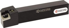 Kyocera - PCLN, Left Hand Cut, 95° Lead Angle, 25mm Shank Height x 25mm Shank Width, Negative Rake Indexable Turning Toolholder - 150mm OAL, CN.. 43.. Insert Compatibility, Series PCLN - USA Tool & Supply