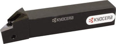 Kyocera - PVLN, Right Hand Cut, 95° Lead Angle, 25mm Shank Height x 25mm Shank Width, Negative Rake Indexable Turning Toolholder - 150mm OAL, VN.. 33 Insert Compatibility, Series PVLN - USA Tool & Supply