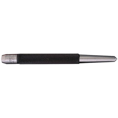 Starrett Center Punch - Model No 117E; 1/4″ Tip Diameter; 1/2″ Body Diameter - USA Tool & Supply