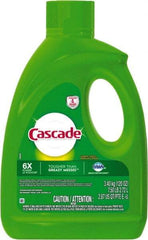 Cascade - 120 oz Bottle Automatic Dishwashing Gel - Lemon Scented - USA Tool & Supply