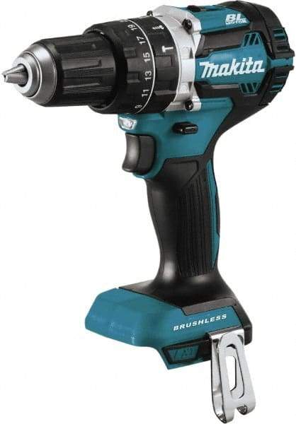 Makita - 18 Volt Cordless Tool Combination Kit - Includes 1/2" Brushless Hammer Drill/Driver, Lithium-Ion Battery Not Included - USA Tool & Supply