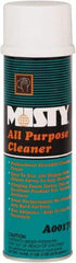 Misty - 20 oz Aerosol All-Purpose Cleaner - Foam, Ammonia, Mint - USA Tool & Supply