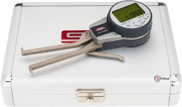 SPI - 30 to 50mm Range, 0.01mm Resolution, Electronic Caliper - USA Tool & Supply