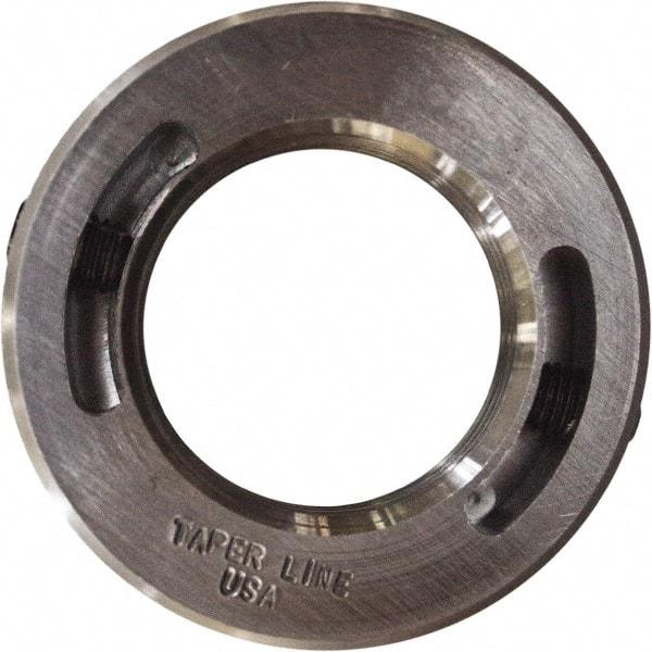 Taper Line - 3/4 - 16 Thread, Steel, One Piece Threaded Shaft Collar - 1-1/2" Outside Diam, 1/2" Wide - USA Tool & Supply